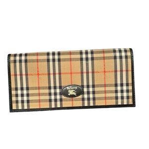 Burberry Nova Check Long Wallet.